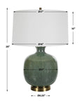 Nataly - Table Lamp - Aged Green