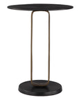 Aperture - Accent Table - Brass