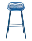Piazza - Outdoor Barstool (Set of 2) - Blue