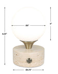 Abril - Rechargeable LED Accent Lamp - Brass,Gold