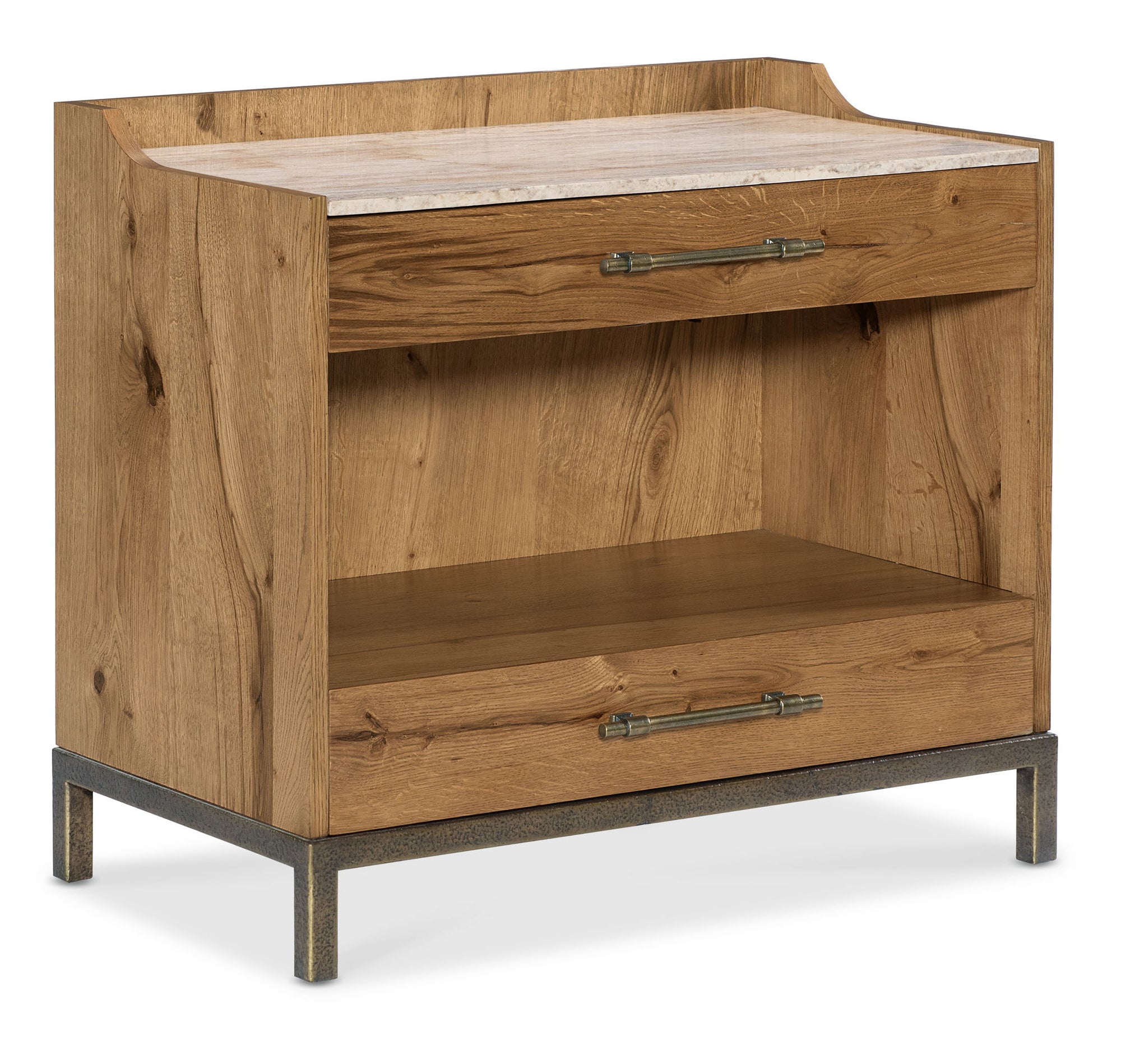 Cashiers - Open Nightstand - Almond