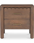 Wiley - Nightstand - Vintage Brown