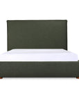Luzon - King Bed Tall Headboard - Deep Forest