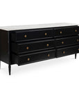 Eleanor - 6 Drawer Dresser - Black