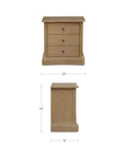 Clarence - Nightstand - Natural