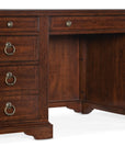 Charleston - Executive Desk - Dark Brown