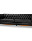 Fielder - Lether Sofa - Black