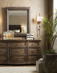 Hill Country - Williamson 9-Drawer Dresser - Dark Brown