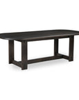 Glenn - Oval Dining Table - Dark Brown