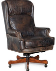 EC - Tucker Executive Swivel Tilt Chair - Dark Brown