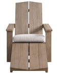 Coastal Living Outdoor / Saratoga - Adirondack Ottoman - Light Brown