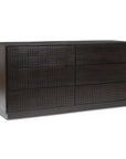 Denman - 6 Drawer Dresser - Dark Brown