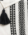 Endora - TC Throw - Black / Ivory