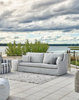 Coastal Living Outdoor - 93" Hudson Outdoor Sofa, Special Order - Pearl Silver