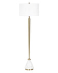 Curran - Tapered Metal Floor Lamp - White
