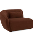 Amelia - Left Arm Facing Chair - Chestnut