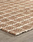 Serene - Windowpane Chenille Area Rug