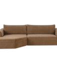 Madrid - Left Sectional - Taupe