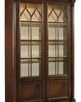 Leesburg - Display Cabinet - Dark Brown