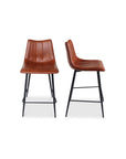 Alibi - Counter Stool (Set of 2) - Brown