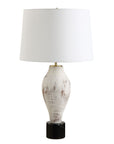 Magdaline - Rustic Table Lamp - White