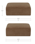 Matina - Ottoman - Taupe