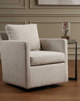 Tisdell - Swivel/Glider Chair - Cream