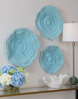 Ocean Gems - Wall Decor (Set of 3) - Blue