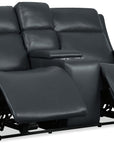 MS - Nelson Zero Gravity Power Console Loveseat With Power Headrests And Lumbar