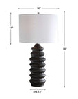 Mendocino - Modern Table Lamp - Black