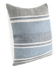 Lima - ST Pillow - Capri Blue / Dark Gray
