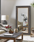 Big Sky - Floor Mirror With Jewelry Storage - Dark Gray