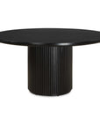 Hersch - Round Dining Table - Black