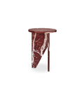 Grace - Accent Table Levante Marble - Red / Rosso