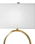 Duara - Circle Table Lamp - Gold