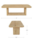Blake - Dining Table - Rustic / Oak / Natural