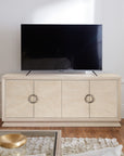 Nouveau Chic - Entertainment Console - Light Brown