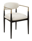 Moxie - Dining Arm Chair - White