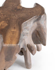 Cypress - Teak Root End Table