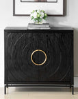 Briseis - 2 Door Cabinet - Black