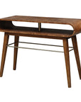 Ledger - Mid-Century Console Table - Woodtone
