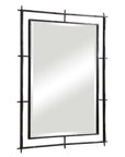 Ironworks - Industrial Mirror - Black