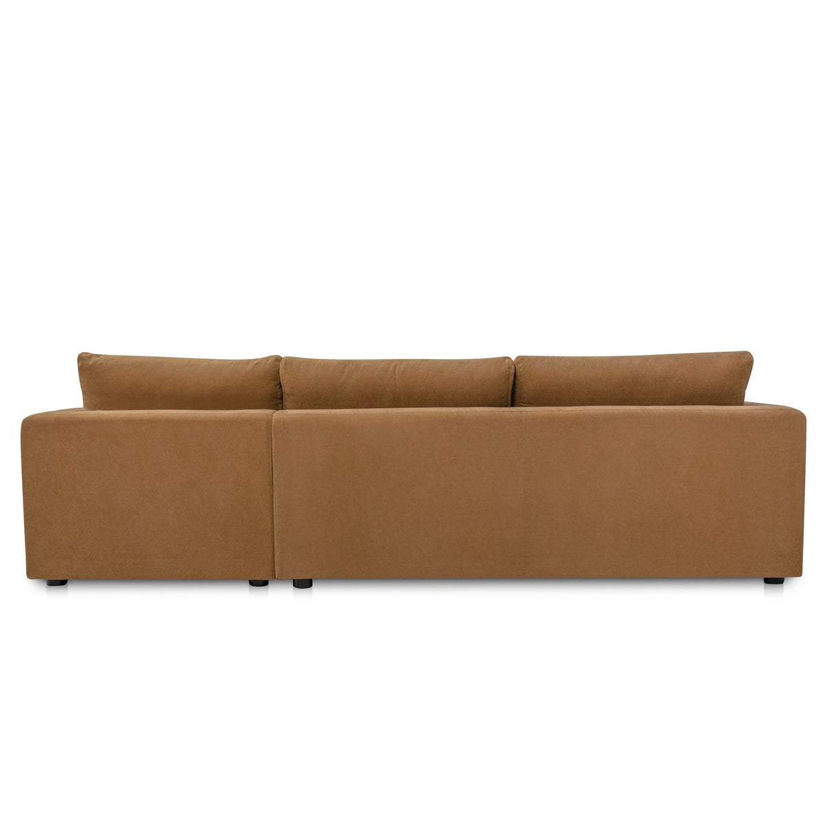 Burrow - Sleeper Sectional With Right Storage Chaise - Ginger