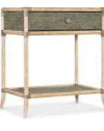 Retreat - Pole Rattan Bedside Table