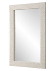 Everett - Ivory Stone Mirror