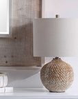 Lagos - Rustic Table Lamp - Light Brown