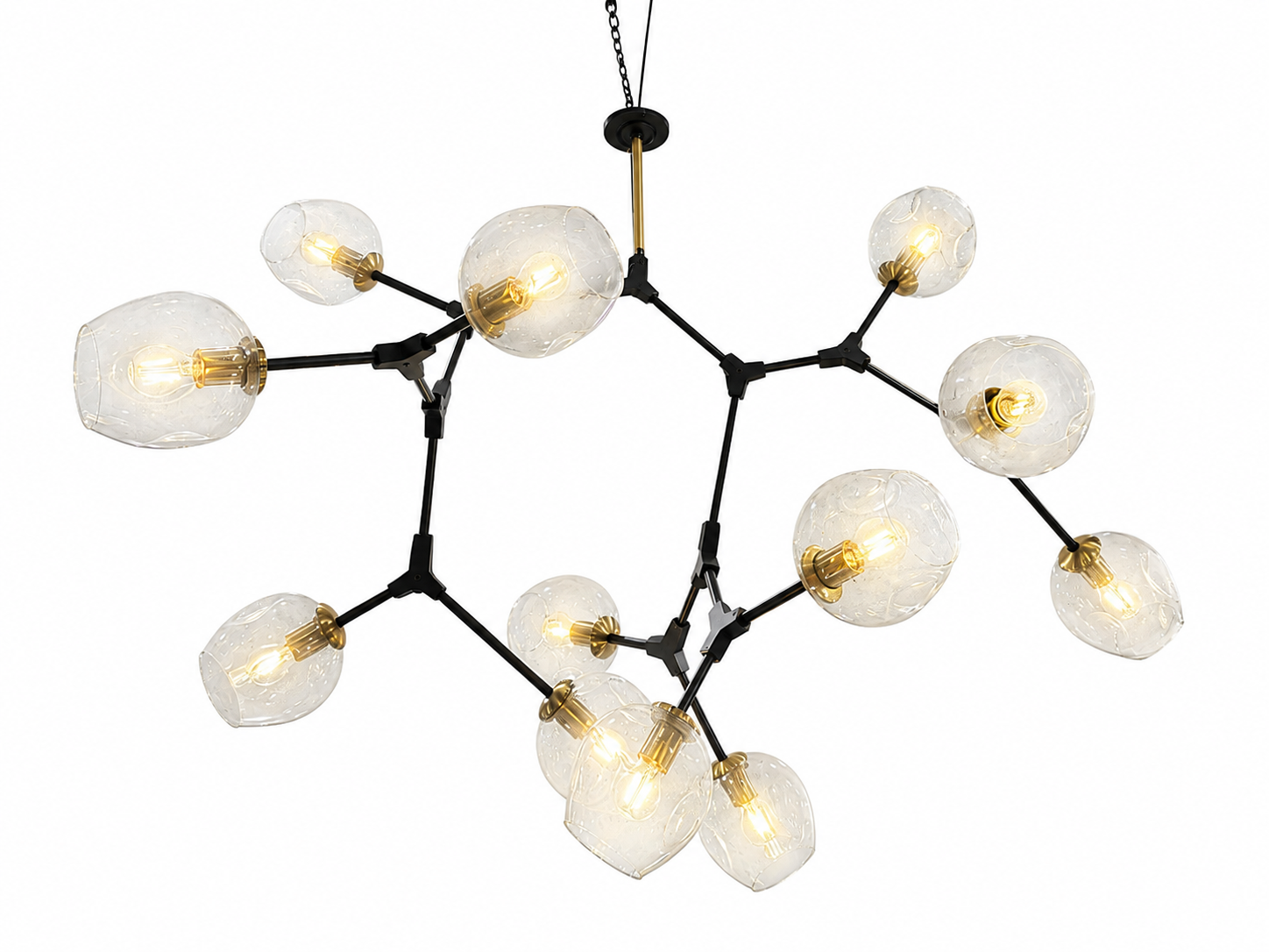Branching Bubble Chandelier
