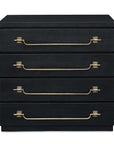 Halifax - Mahogany Accent Chest - Black