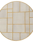Geometric - Round Mirror