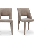 Joyce - Dining Chair (Set of 2) - Light Brown